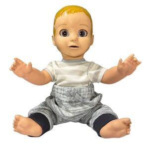 LuvaBella Interactive Baby Doll Blonde  (Tested & Working) No accessories